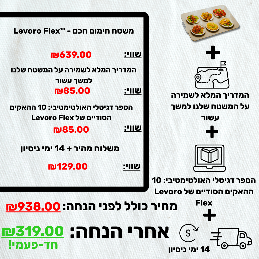 ™Levoro Flex - משטח חימום חכם