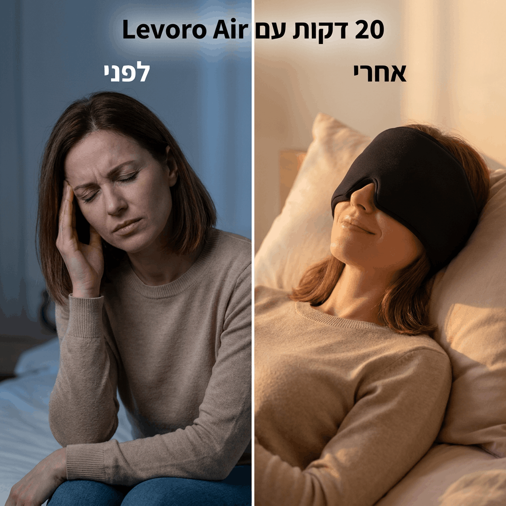 Levoro Air – הפתרון הטבעי והרפואי למיגרנות וכאבי ראש